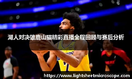 湖人对决雄鹿山猫精彩直播全程回顾与赛后分析